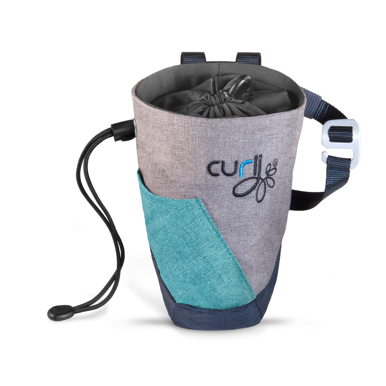 Curli Futterbeutel V2, Scuba-Grey - Sam & Emma