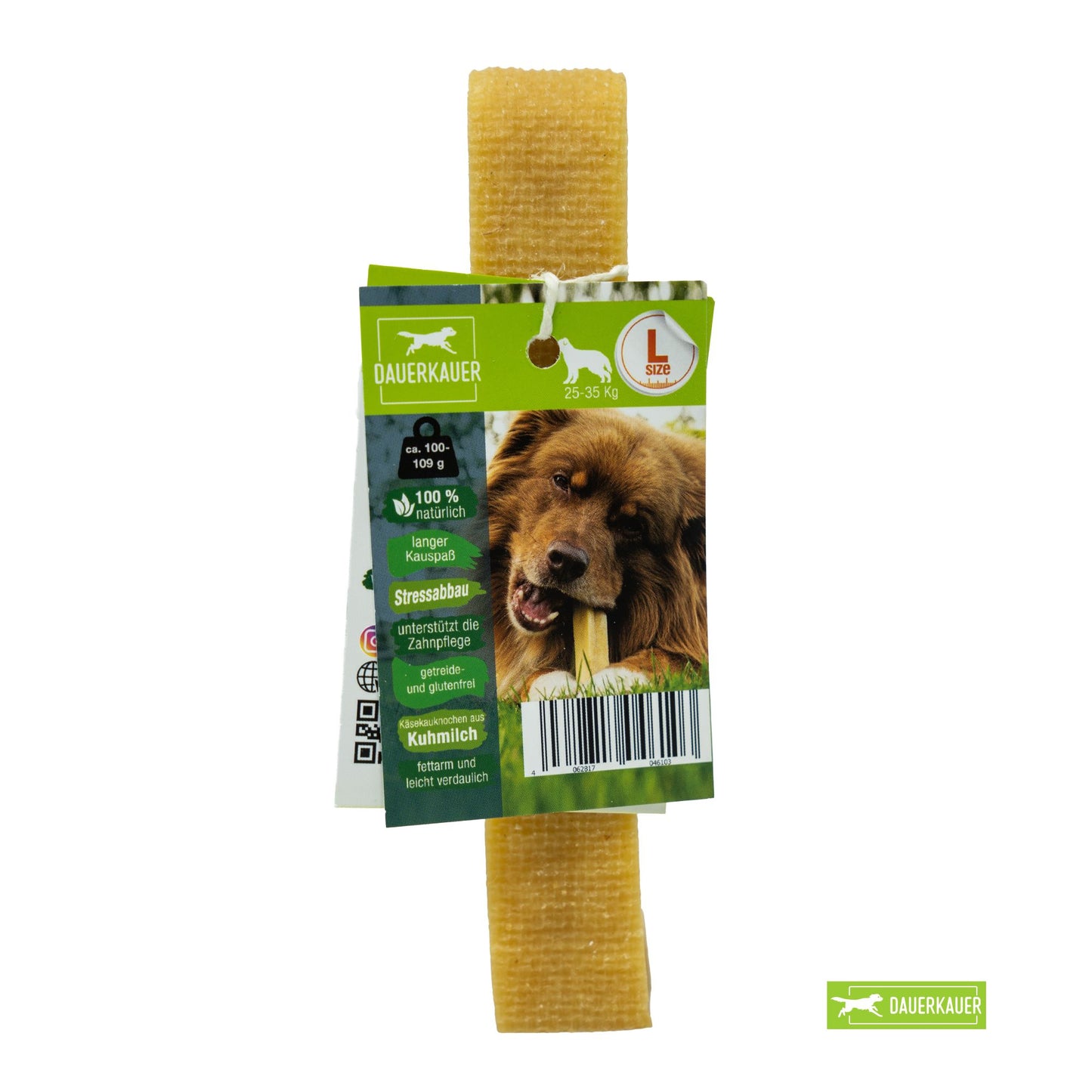 DAUERKAUER Käsekauknochen - Hunde-Milch-Kausnack - Sam & Emma