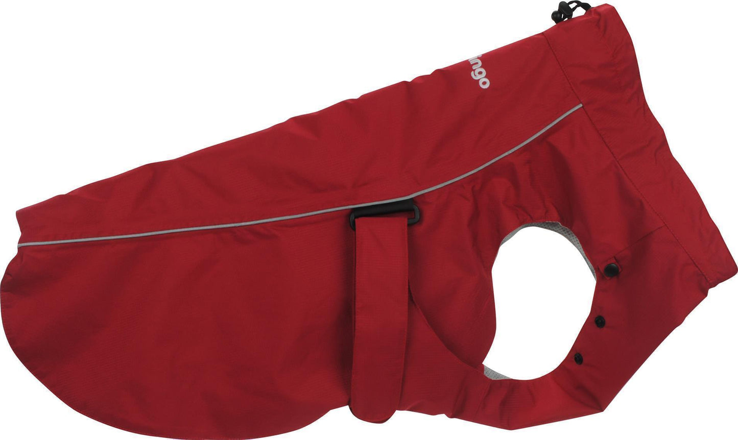 Red Dingo Perfect fit Regenmantel für Hunde - Sam & Emma