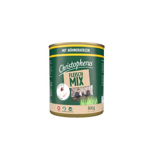 Christopherus Christopherus Fleischmix - mit Hühnerherzen