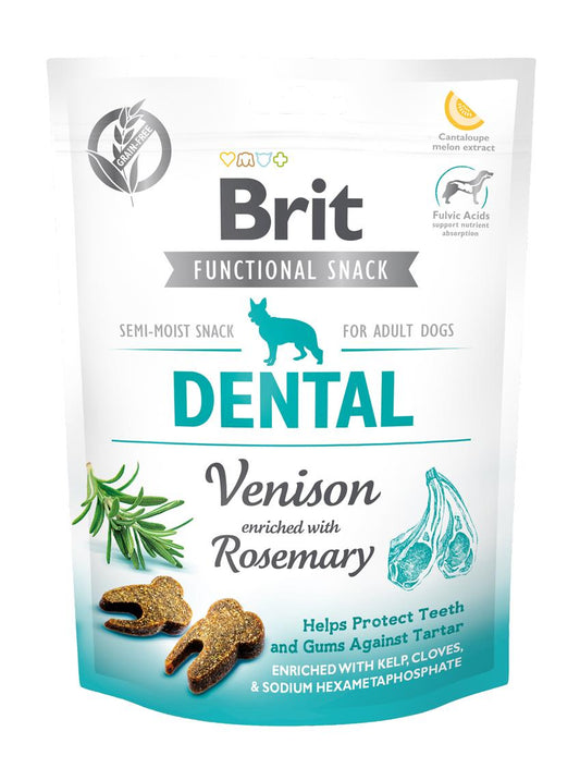 Brit Functional Snack - Dental Venison - Hirsch + Rosmarin - Sam & Emma
