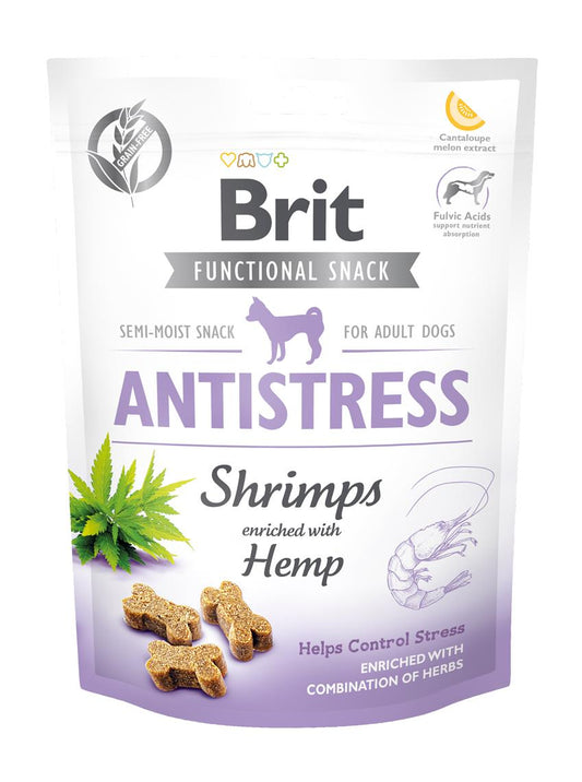 Brit Functional Snack - Antistress Shrimps - Shrimps + Hanf - Sam & Emma