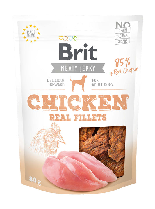 Brit Meaty Jerky - Chicken Fillets - Hühnerfilets - Sam & Emma