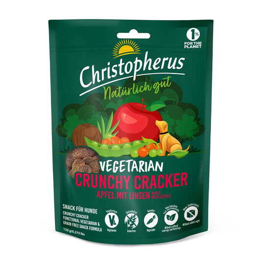 Christopherus Vegetarian - Crunchy Snack - Apfel mit Linsen - Sam & Emma