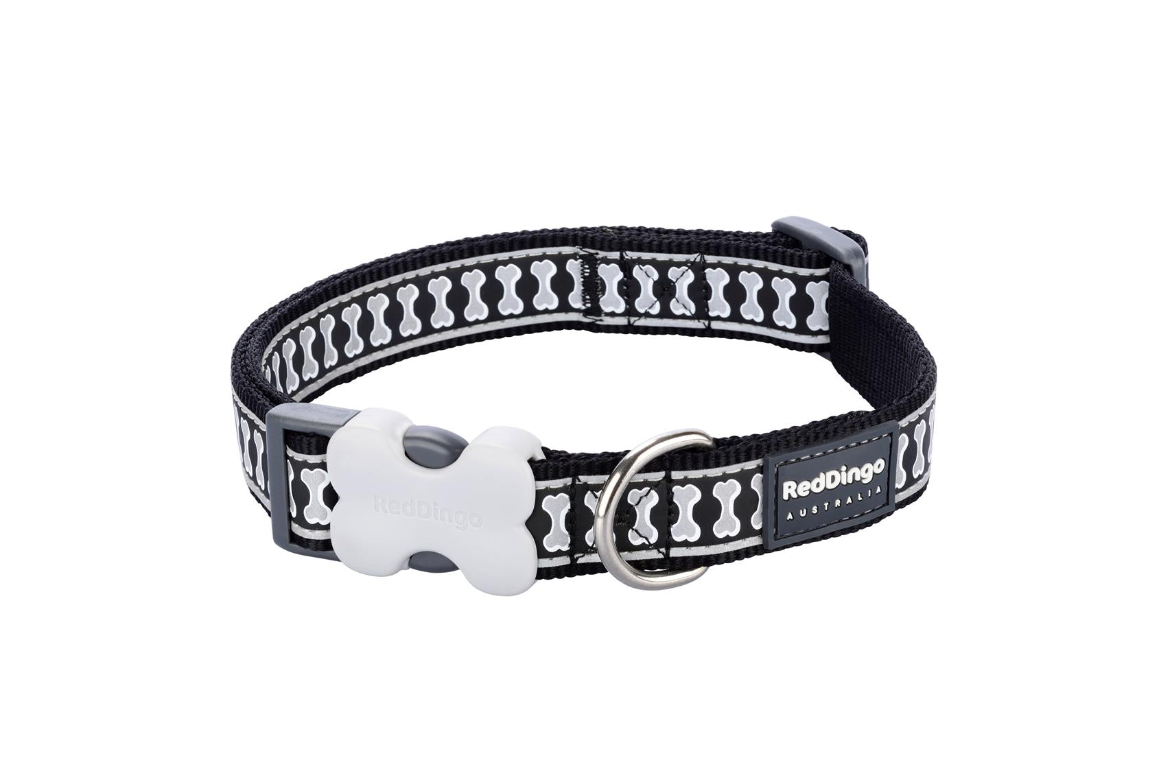 Red Dingo Red Dingo Reflective Bones Hundehalsband reflektierend