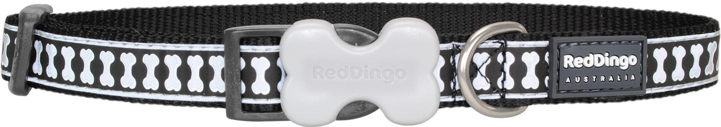 Red Dingo Red Dingo Reflective Bones Hundehalsband reflektierend