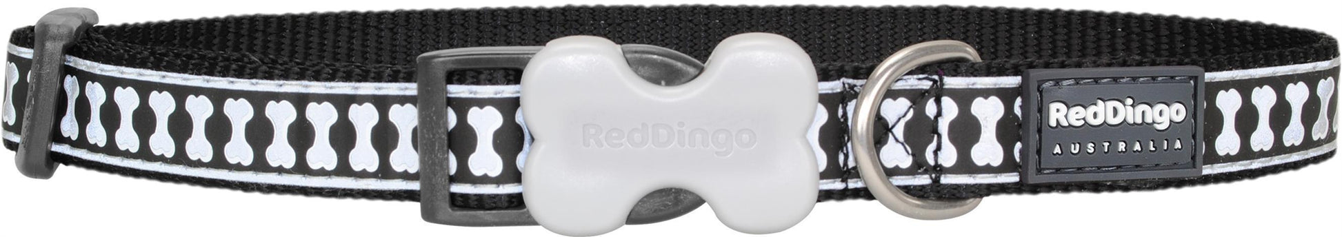 Red Dingo Red Dingo Reflective Bones Hundehalsband reflektierend