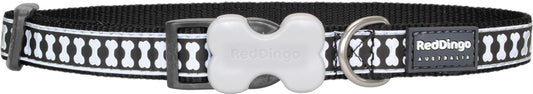 Red Dingo Red Dingo Reflective Bones Hundehalsband reflektierend
