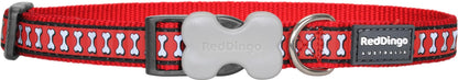 Red Dingo Red Dingo Reflective Bones Hundehalsband reflektierend