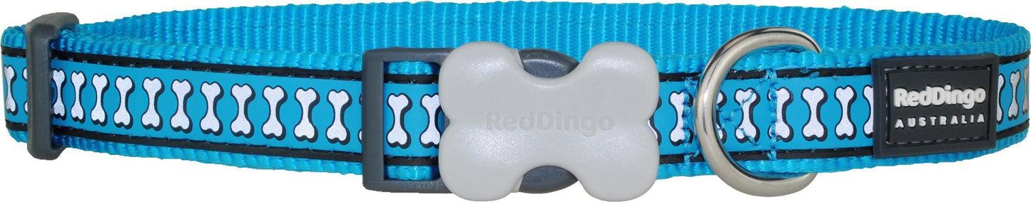 Red Dingo Red Dingo Reflective Bones Hundehalsband reflektierend
