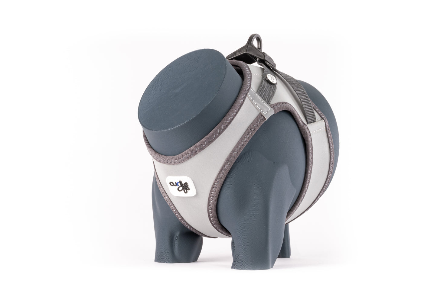 Curli Glow curli Clasp Vest Harness Reflective Gray