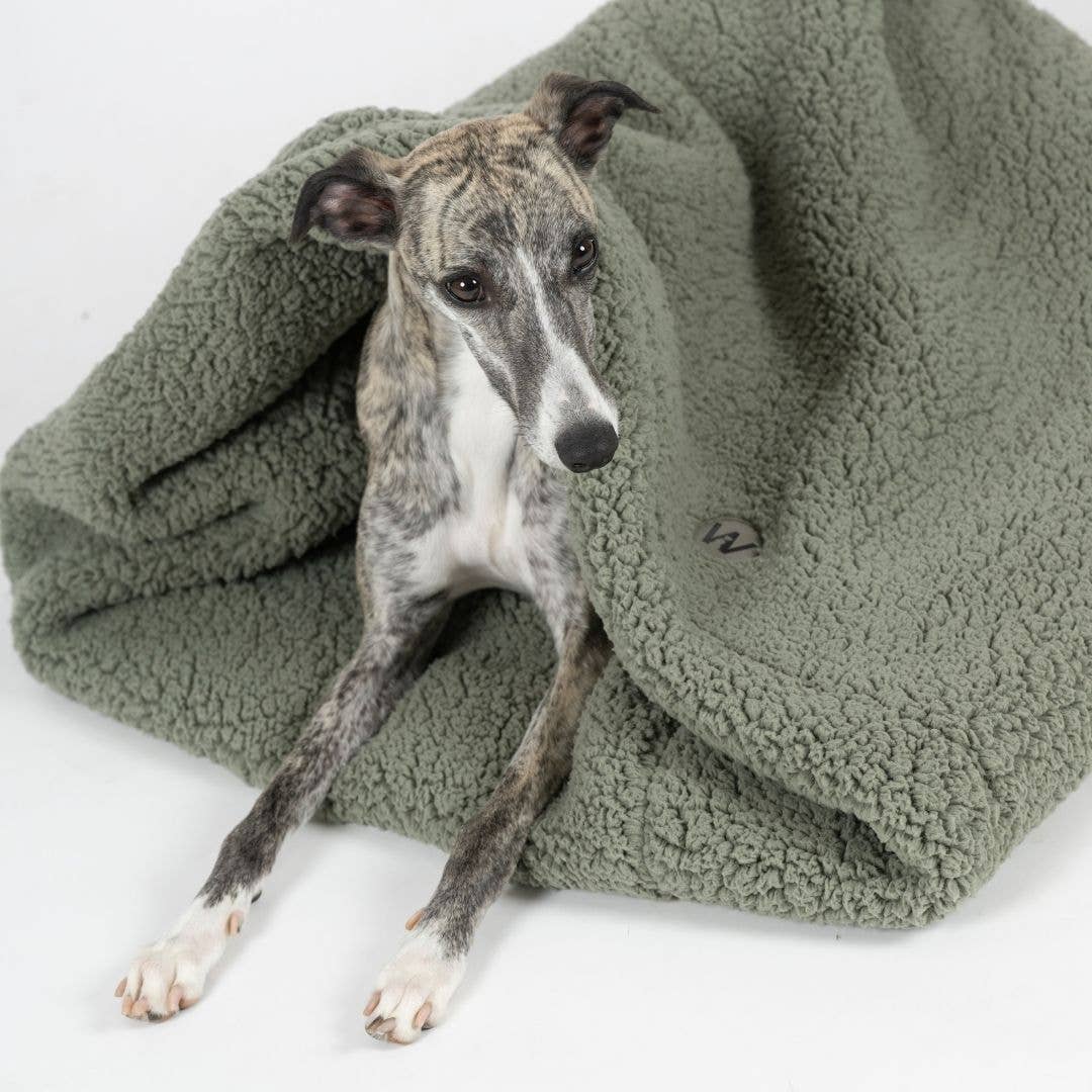 Woofstuff Hundeschlafsack Teddy, Soft Olive
