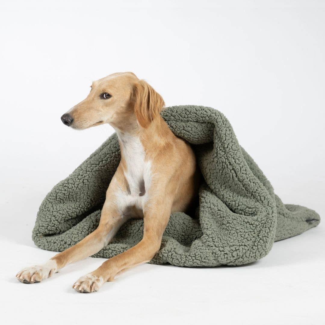 Woofstuff Hundeschlafsack Teddy, Soft Olive