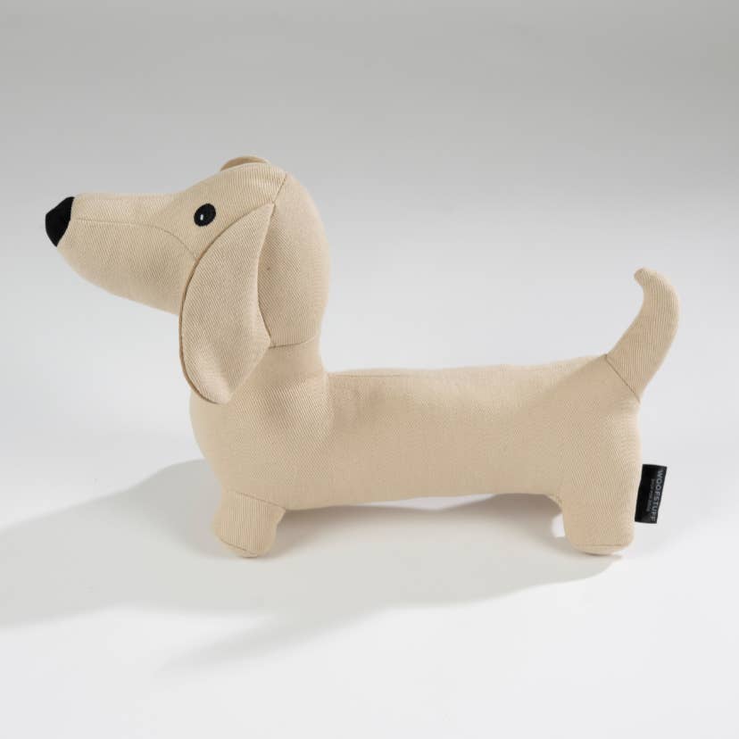 Woofstuff Hundespielzeug Dackel Pepe, Beige