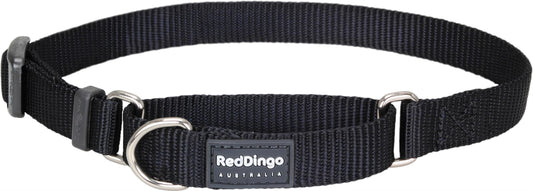 Red Dingo Half Check (Martingale) Hundehalsband Basic - Sam & Emma