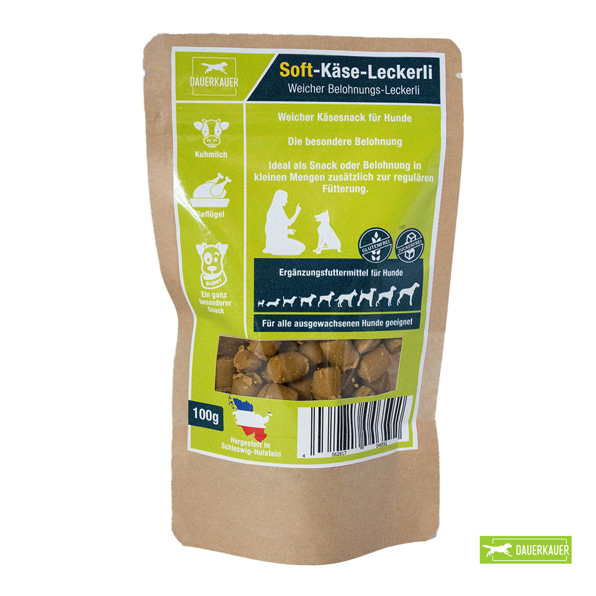 DAUERKAUER DAUERKAUER Softkäse Belohnungsleckerli 100g