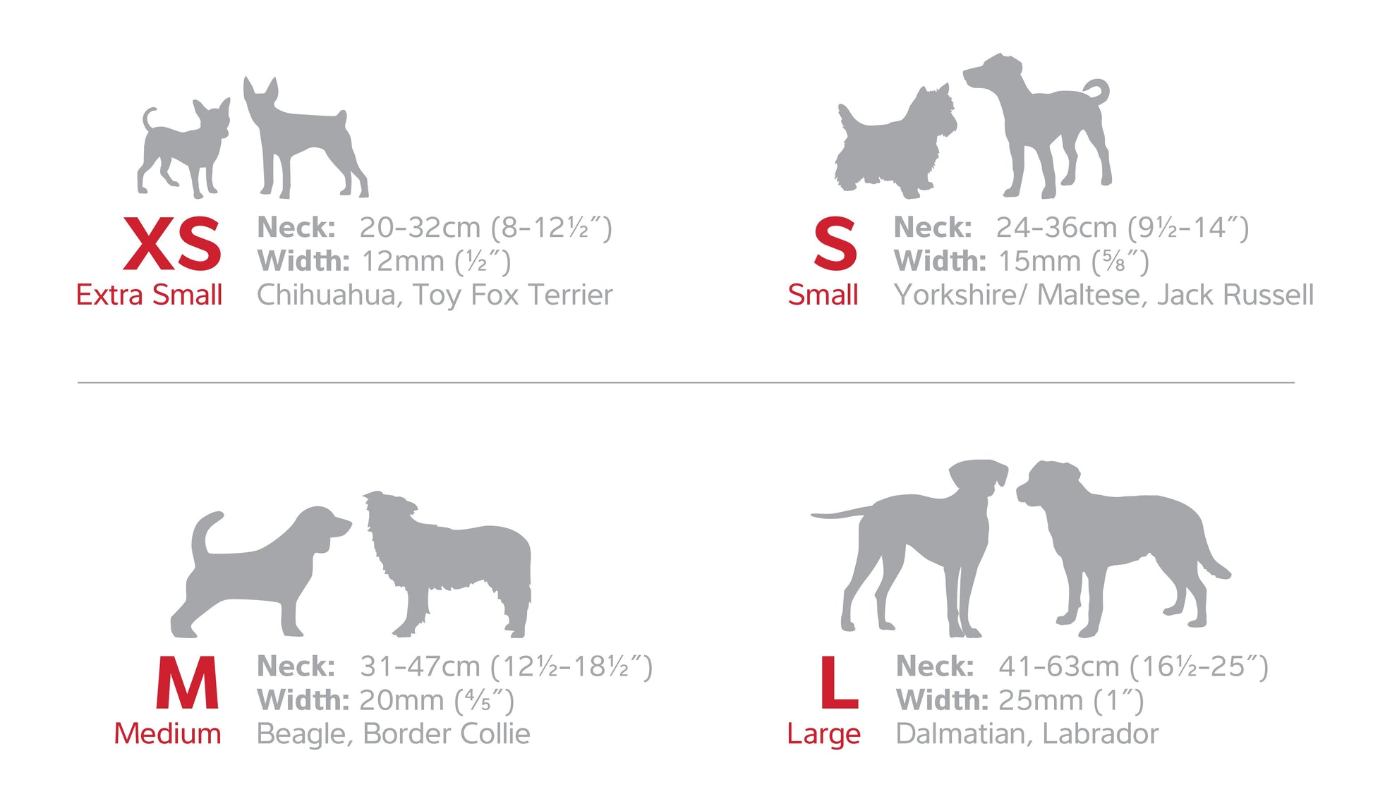 Red Dingo Red Dingo Reflective Bones Hundehalsband reflektierend