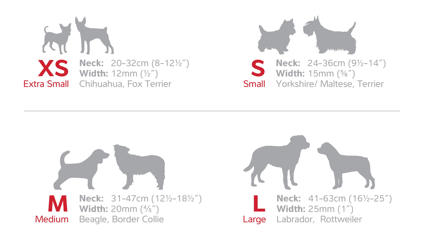 Red Dingo Red Dingo Half Check (Martingale) Hundehalsband Basic